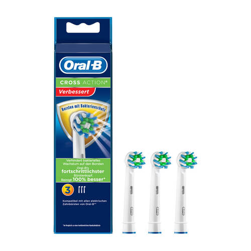 ORAL B Aufsteckb&uuml;rsten Crossaction Bakterienschutz - 1