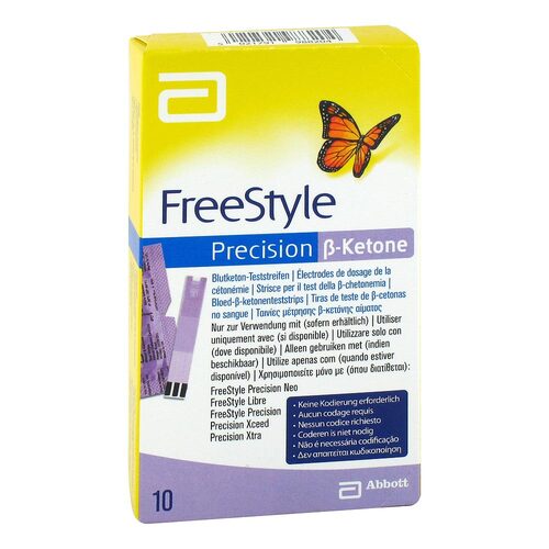 Freestyle Precision &szlig;-Ketone Blutketon Teststreifen  - 1