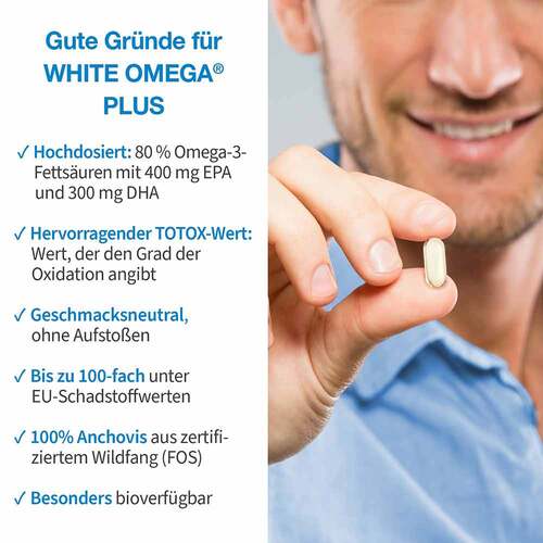 White Omega Original Omega-3-Fetts&auml;uren Weichkapseln  - 3