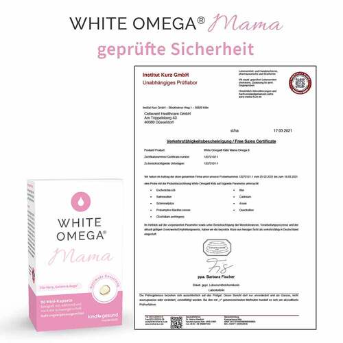 White Omega Pearlz Omega-3-Fetts&auml;uren Weichkapseln - 5