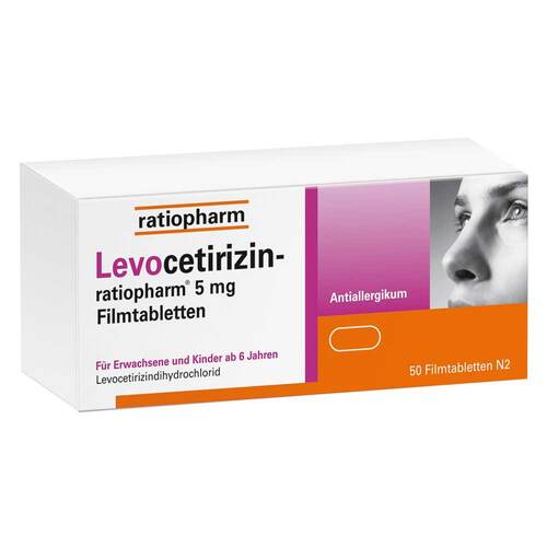 Levocetirizin-ratiopharm 5 mg Filmtabletten - 1