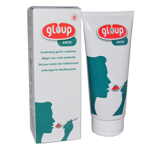 Gloup Zero Medikamenteneinnahme Gel Himbeere - 1