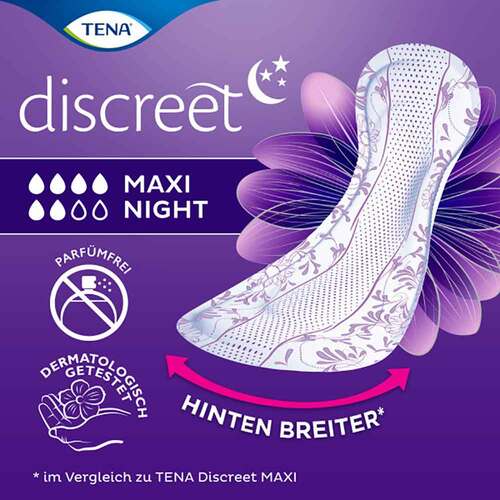 TENA® discreet Maxi Night Einlagen bei Inkontinenz - 2