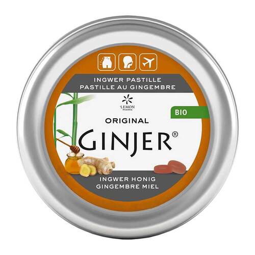 Ingwer Ginjer Pastillen Bio Honig - 1