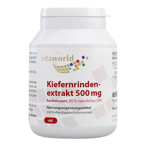 Kiefernrindenextrakt 500 mg 95% OPC Kapseln - 1