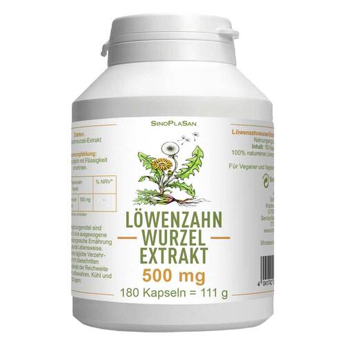 L&ouml;wenzahnwurzel-Extrakt 500 mg Mono Kapseln - 1