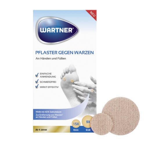 Wartner Pflaster gegen Warzen - 1