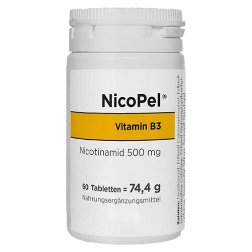 Nicopel Nicotinamid 500 mg Kapseln - 1