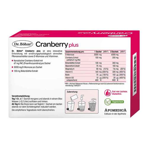 Dr. B&ouml;hm Cranberry plus Granulat - 2