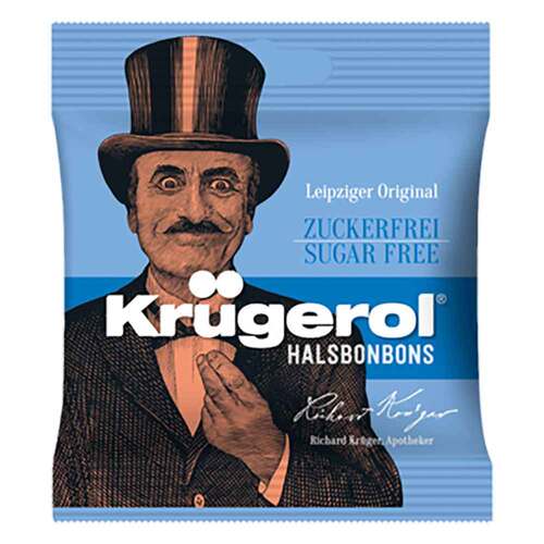 Kr&uuml;gerol Halsbonbons zuckerfrei - 1