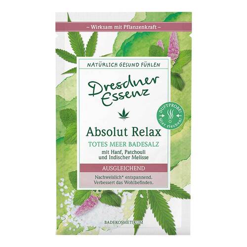 Dresdner Essenz Gesundh.bad Absolut Relax mit Hanf - 1