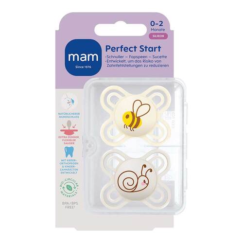 Mam Perfect Start Silikon 0 - 2 Monate - 1