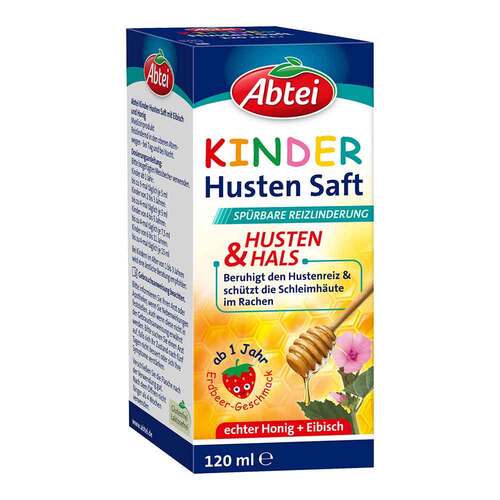 Abtei Kinder Husten Saft Eibisch und Honig - 1