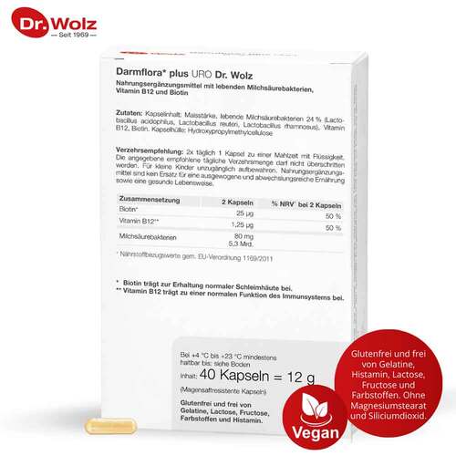 Darmflora plus Uro Kapseln - 6