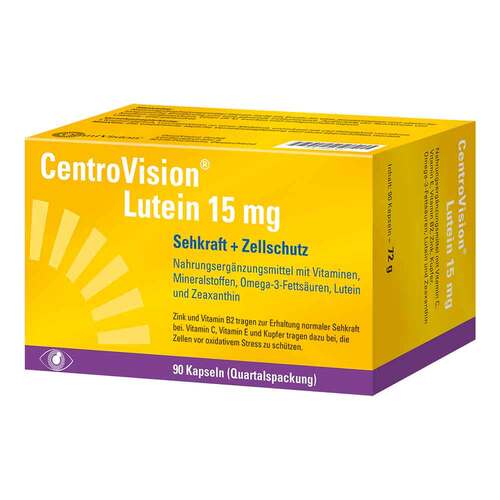 Centrovision Lutein 15 mg Kapseln - 1