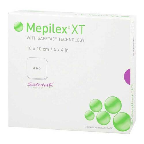 Mepilex XT 10x10 cm Schaumverband - 1
