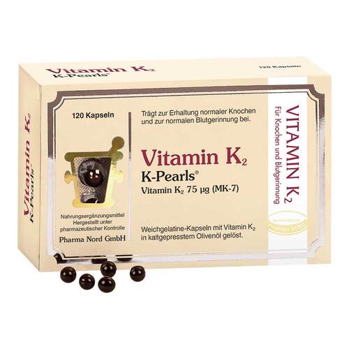 Vitamin K2 K-Pearls Weichkapseln - 1