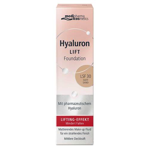 Hyaluron Lift Foundation LSF 30 soft sand - 1