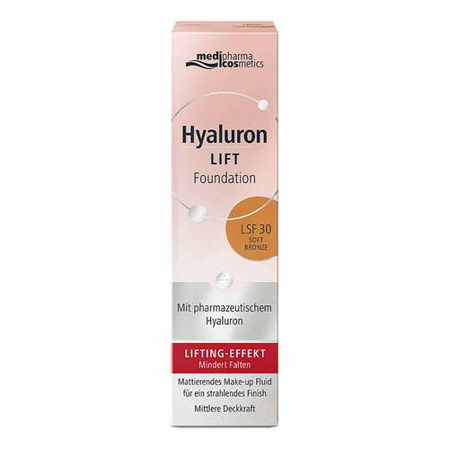 Hyaluron Lift Foundation LSF 30 soft bronze - 1