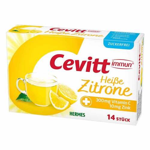 Cevitt immun hei&szlig;e Zitrone zuckerfrei Granulat - 1