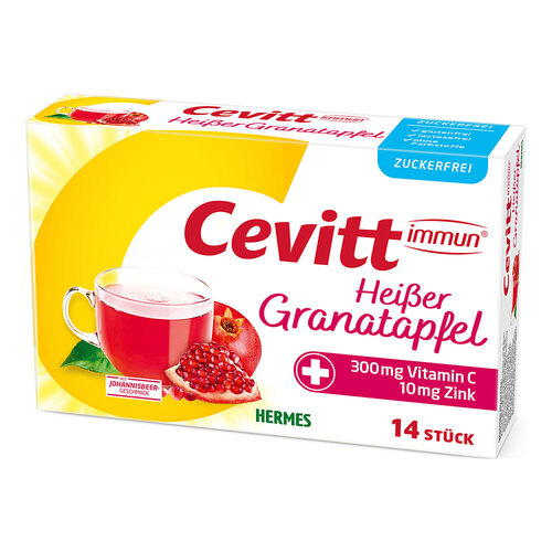 Cevitt immun hei&szlig;er Granatapfel zuckerfrei Granulat  - 1