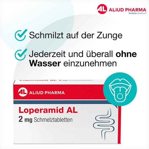 Loperamid AL 2 mg Schmelztabletten - 3