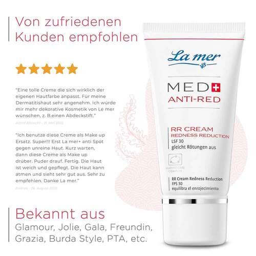 La mer Med + Anti-Red Redness Reduction Cream ohne Parfum - 5