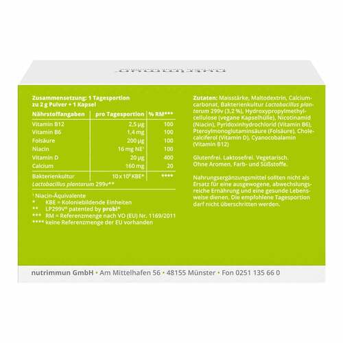 Mybiotik Balance Rds 40x2 g Pulver+40 Kapseln - 4