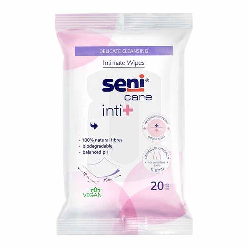 Seni care inti + Feuchtt&uuml;cher 12x19 cm - 1