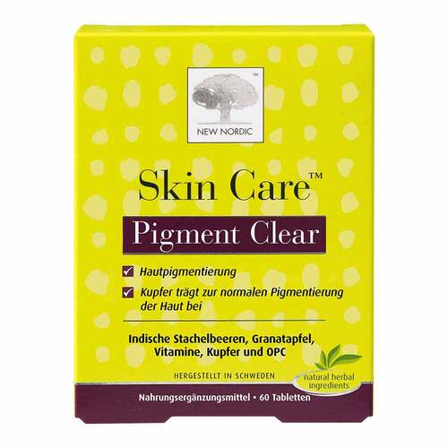 Skin Care Pigment Clear Tabletten - 1