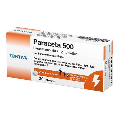 Paraceta 500 Tabletten - 1