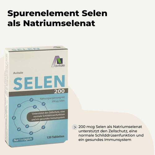 Selen 200 µg Tabletten von Avitale - 2