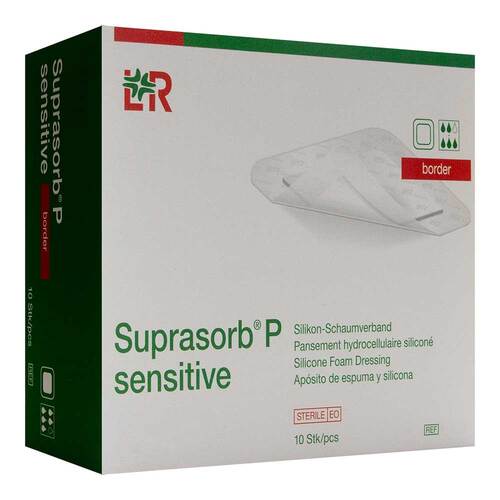 Suprasorb P sensitive PU-Schaumv.border 15x20cm - 1