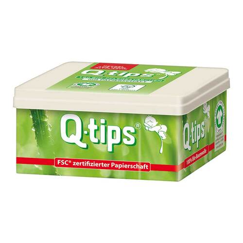 Q-Tips Bio Pflegest&auml;bchen Papierschaft - 1