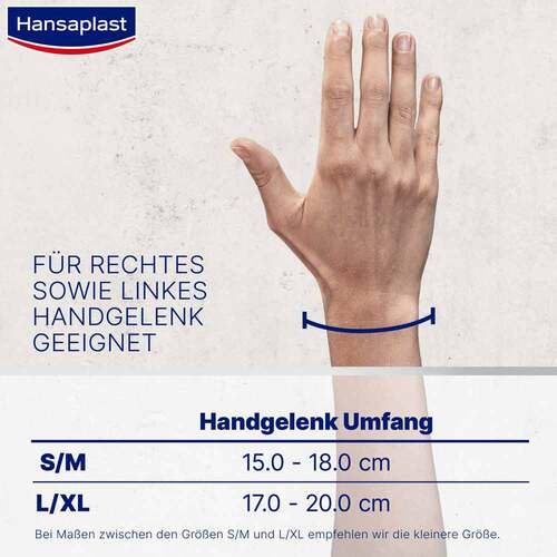 Hansaplast Sport Handgelenk-Bandage Gr&ouml;&szlig;e L/XL - 6