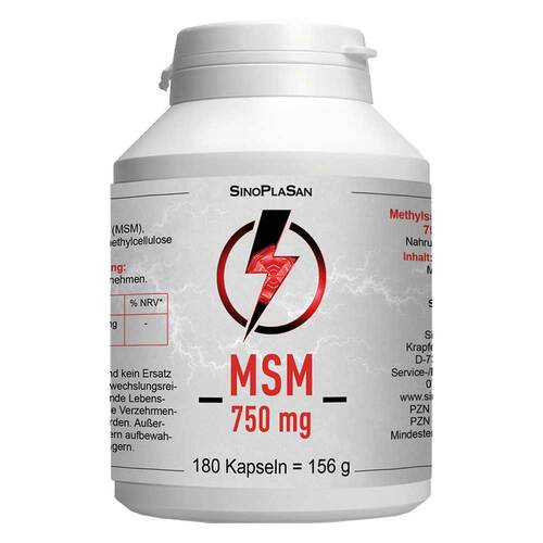 MSM 750 mg Mono 99,9% Kapseln - 1