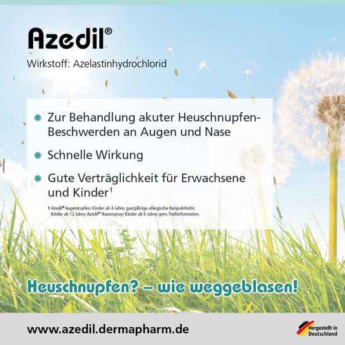 Azedil® mit Azelastin Nasenspray  - 3