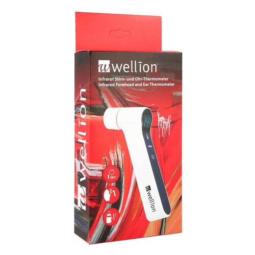 Wellion® Infrarot Stirn- und Ohr-Thermometer - 1