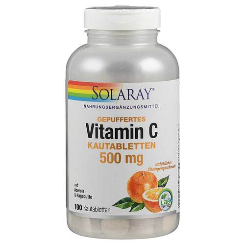 Vitamin C Kautabletten 500 mg Orange - 1
