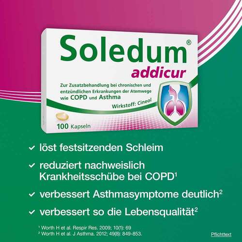 Soledum addicur 200 mg magensaftresistent Weichkapseln - 7