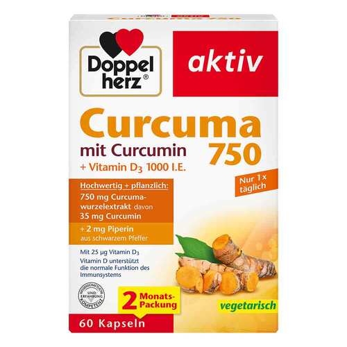 Doppelherz Curcuma 750 Kapseln - 1