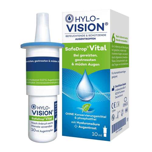 Hylo-Vision® Safedrop® Vital Augentropfen - 1