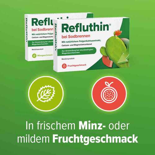 Refluthin bei Sodbrennen Kautabletten Minze - 5