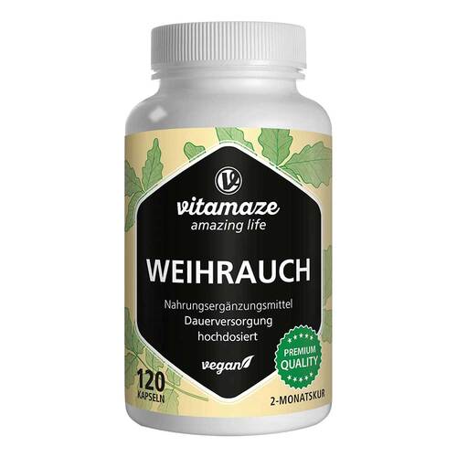 Weihrauch 900 mg hochdosiert vegan Kapseln - 1