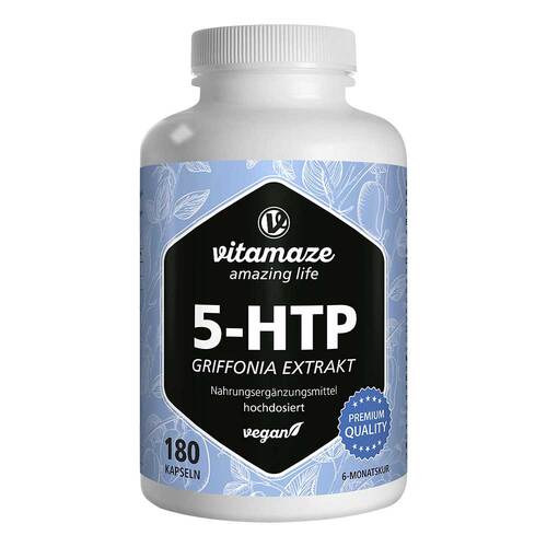 5-Htp 200 mg Griffonia Extrakt hochdos.vegan Kapseln  - 1