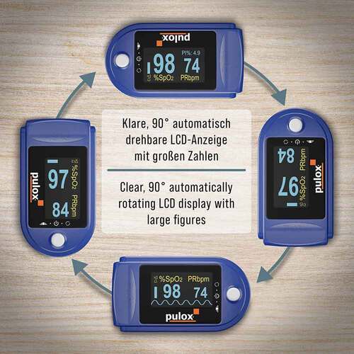 Pulox PO-200A Pulsoximeter blau - 4