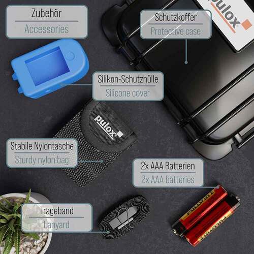 Pulox PO-200A Pulsoximeter blau - 6
