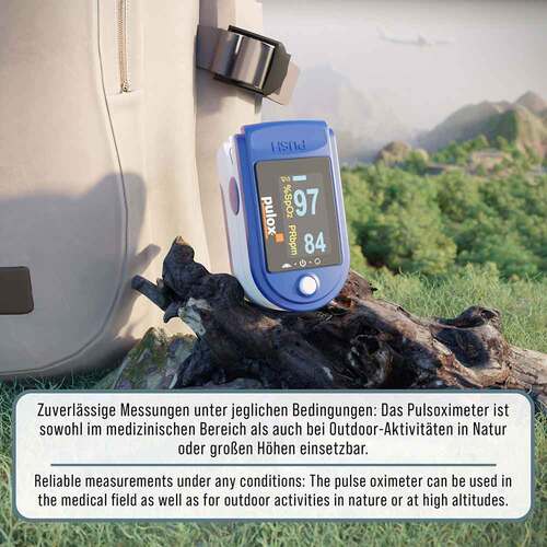 Pulox PO-200A Pulsoximeter blau - 7