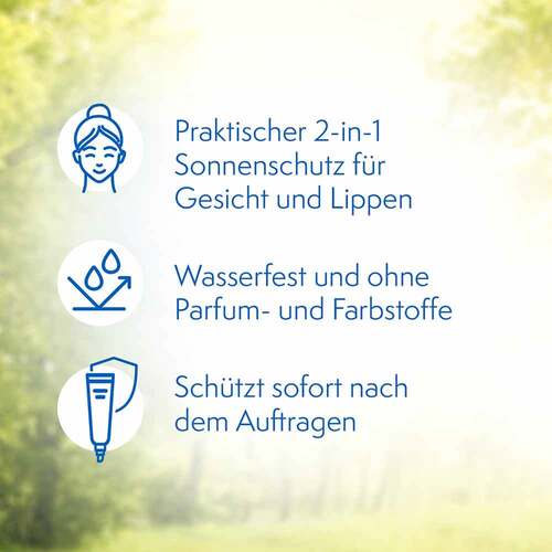 Ladival Aktiv Sonnenschutz Gesicht &amp; Lippen LSF 50 +  - 3