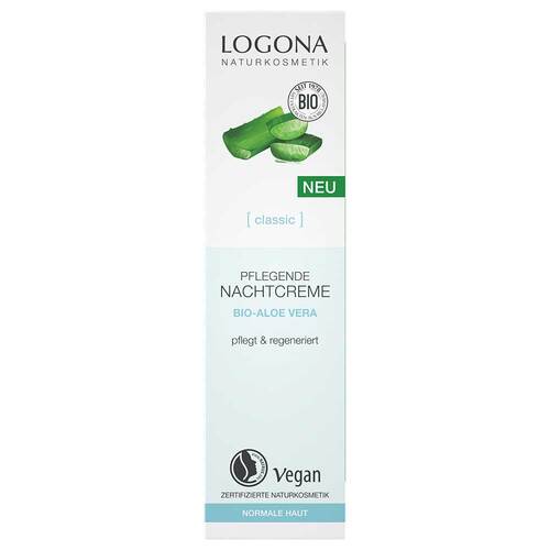 Logona Classic pflegende Nachtcreme Bio-Aloe Vera - 4